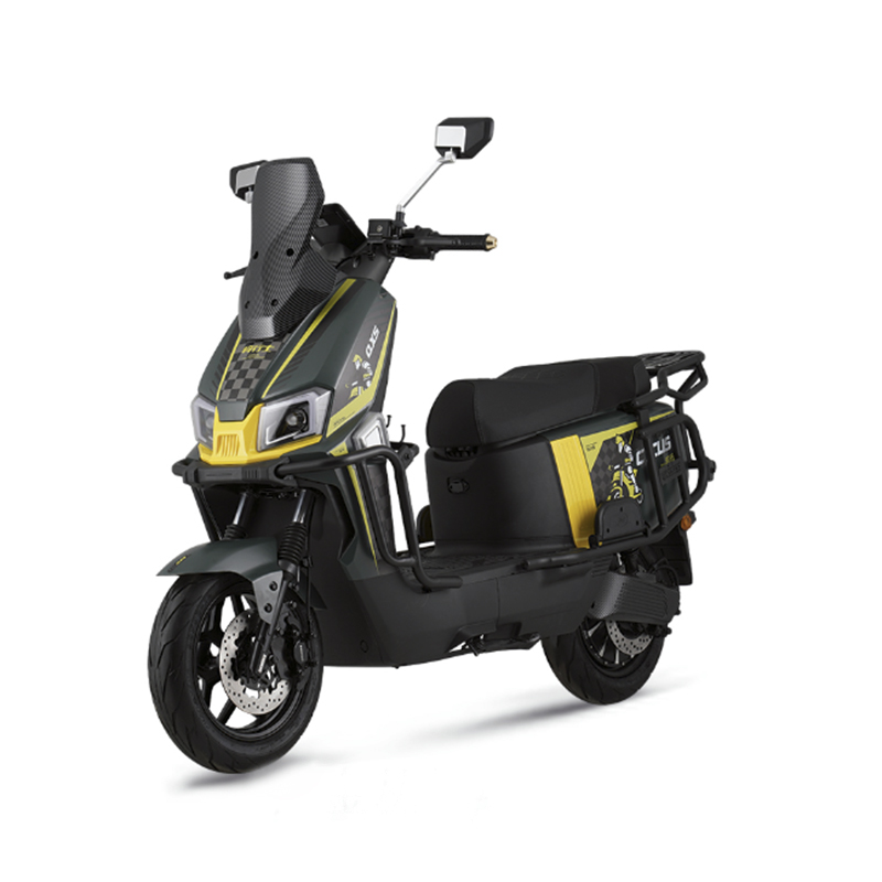 Yousu Cyclist A13, sähköskootteri 2500 W:lla, monitoiminen kojelauta, merkkiohjain ja 110/70-12 takarengas, kuusimäntäinen levy, moniputkinen iskunvaimennus ja suuri nopeus